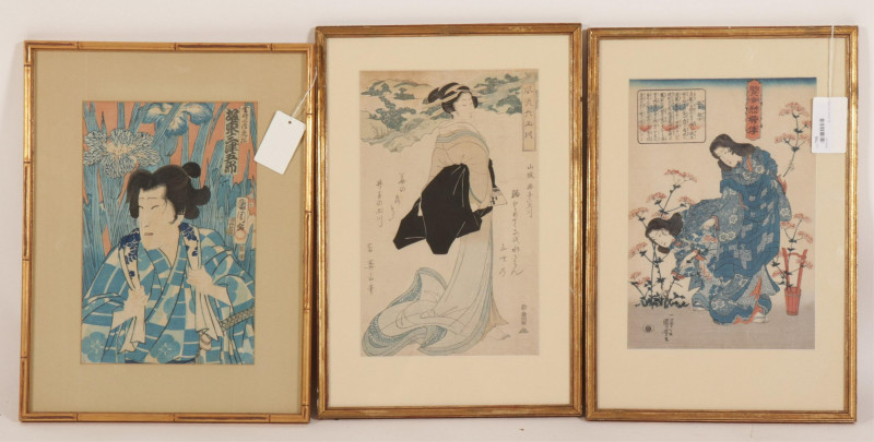 Three Ukiyo-e Prints