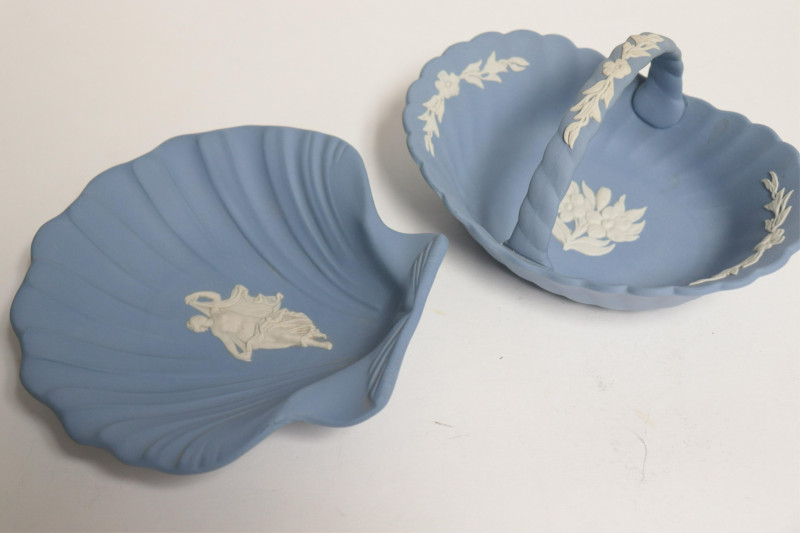 18 Small Wedgwood Pale Matte Blue Jasperware