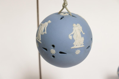 21 Light Blue Wedgwood Jasperware Smalls