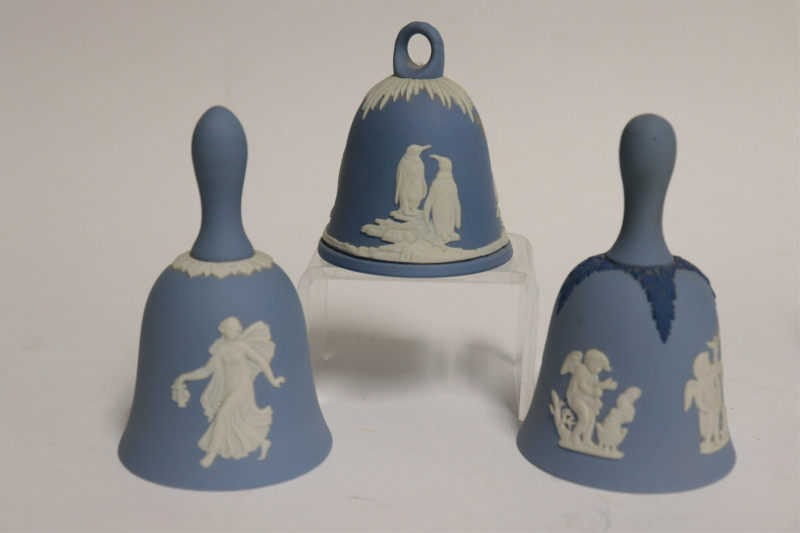21 Light Blue Wedgwood Jasperware Smalls