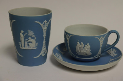 9 Wedgwood Light Blue Jasper Dip Items