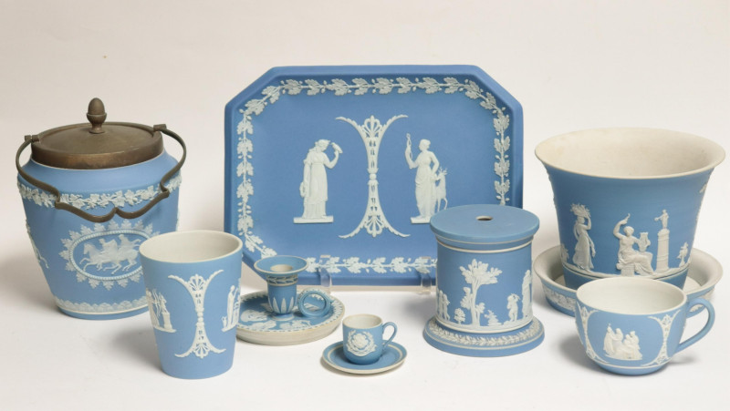 9 Wedgwood Light Blue Jasper Dip Items