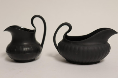 14 Pieces of Wedgwood Black Basalt