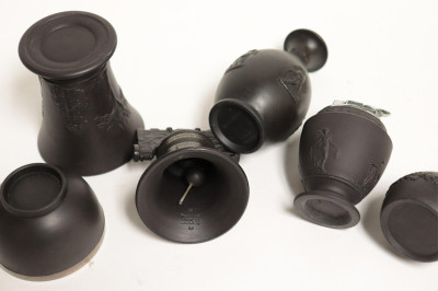 12 Wedgwood Black Basalt Smalls