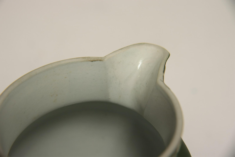 5 Wedgwood Dark Green Jasper Dip Pitchers