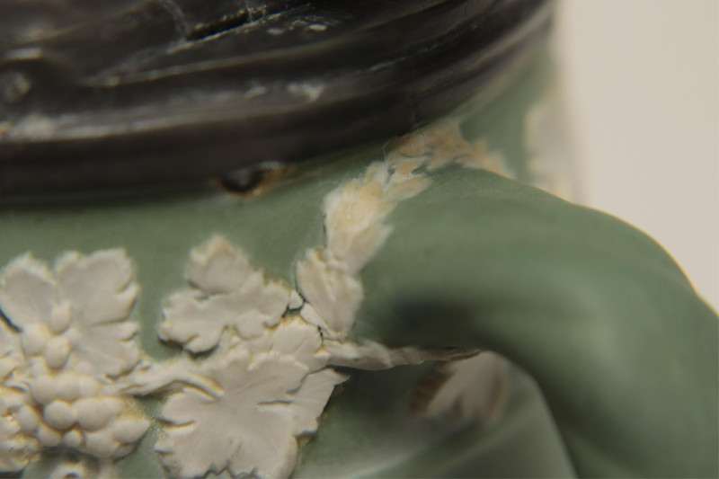 4 Wedgwood Green Jasper Dip Pitchers/Bowls