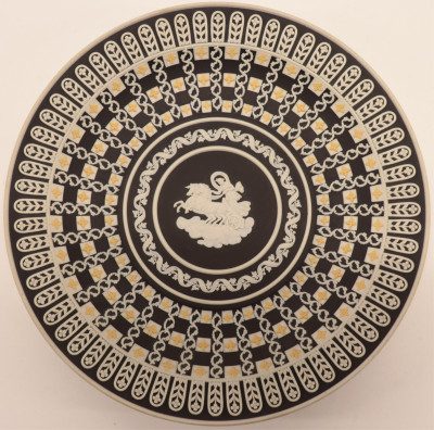 2 Wedgwood Commemorative Jasper Dip Plates