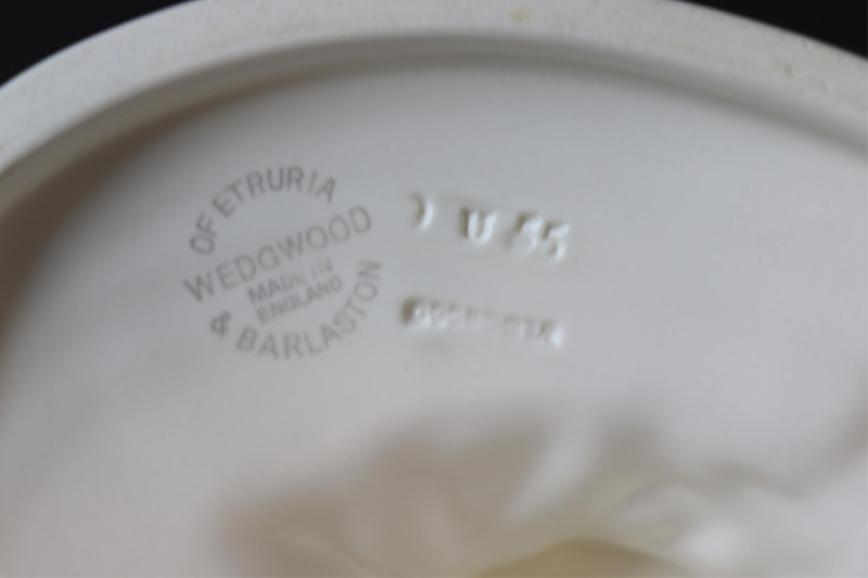 3 Wedgwood White Shell Items