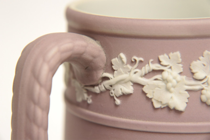 5 Wedgwood Lavender Jasper Dip Pitchers, Bowls