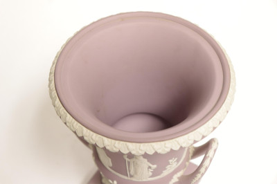 Wedgwood Lavender Jasperware Campagna Urn