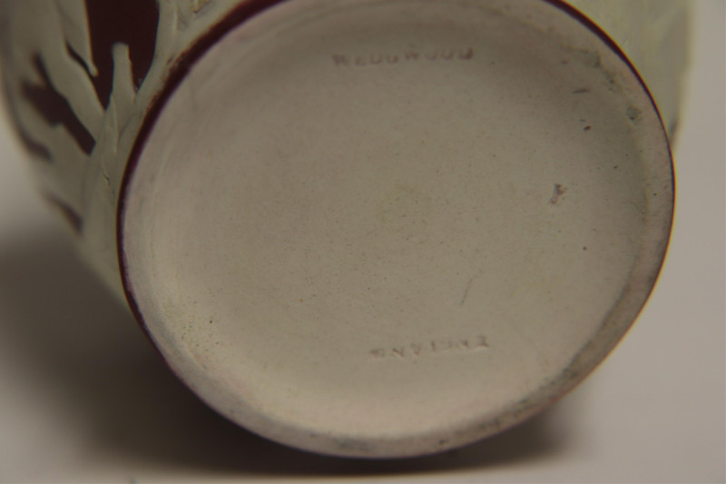 Wedgwood Crimson Jasper Dip Portland Vase