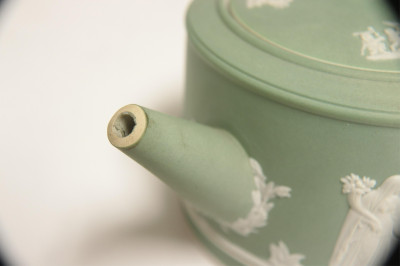 9 Wedgwood Green Jasper Dip Tea Wares