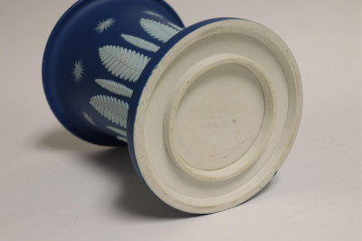 Wedgwood Blue Jasper Dip Vase