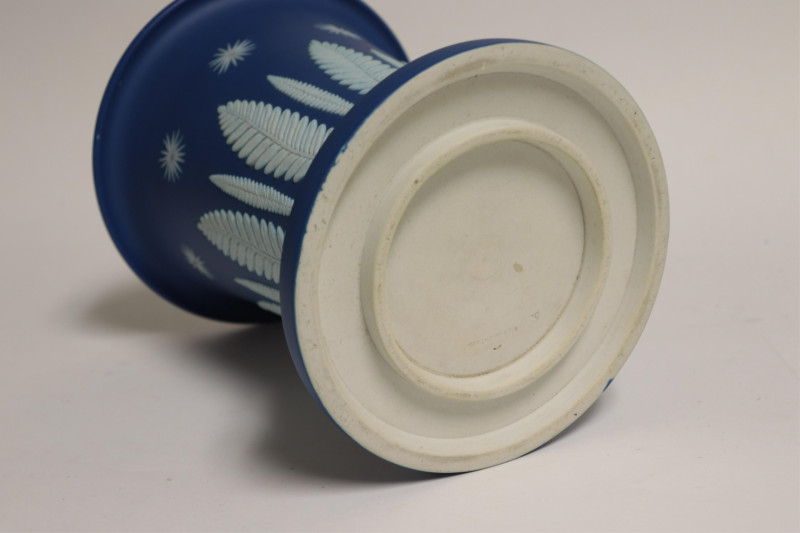 Wedgwood Blue Jasper Dip Vase