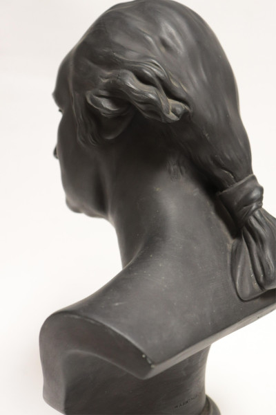 Wedgwood Black Basalt Bust of George Washington