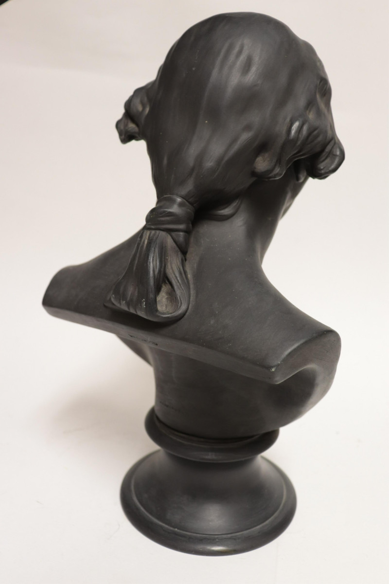 Wedgwood Black Basalt Bust of George Washington