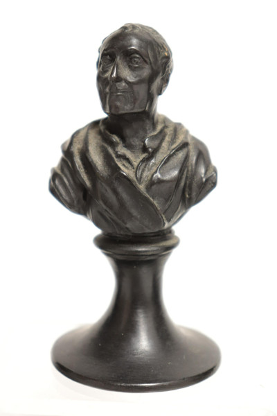 3 Wedgwood Black Basalt Busts