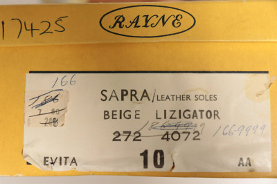 Raynes Leather Shoes, Wedgwood High Heels