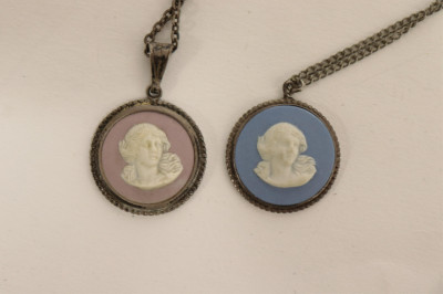 5 Very Small Wedgwood Medallion/Cameos