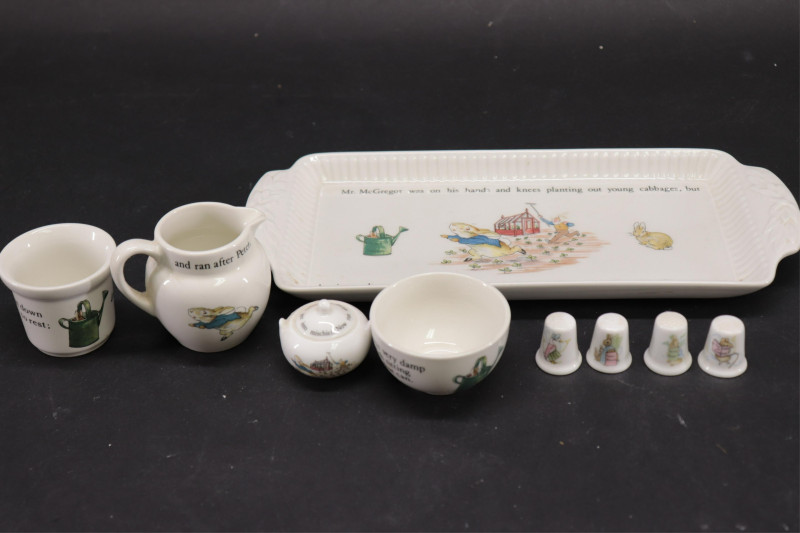 Collection of Beatrix Potter China by Wedgwood
