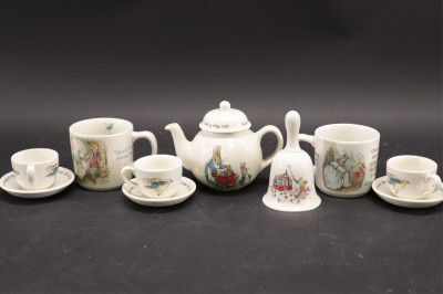 Collection of Beatrix Potter China by Wedgwood
