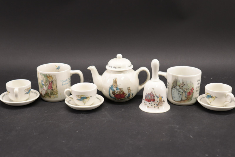 Collection of Beatrix Potter China by Wedgwood