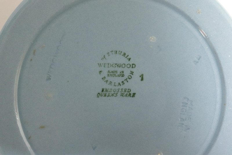 Green or Blue Ground Wedgwood