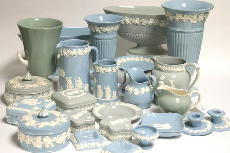 Green or Blue Ground Wedgwood