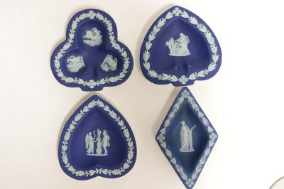 Approx. 25 Wedgwood Blue Jasper Dip Smalls