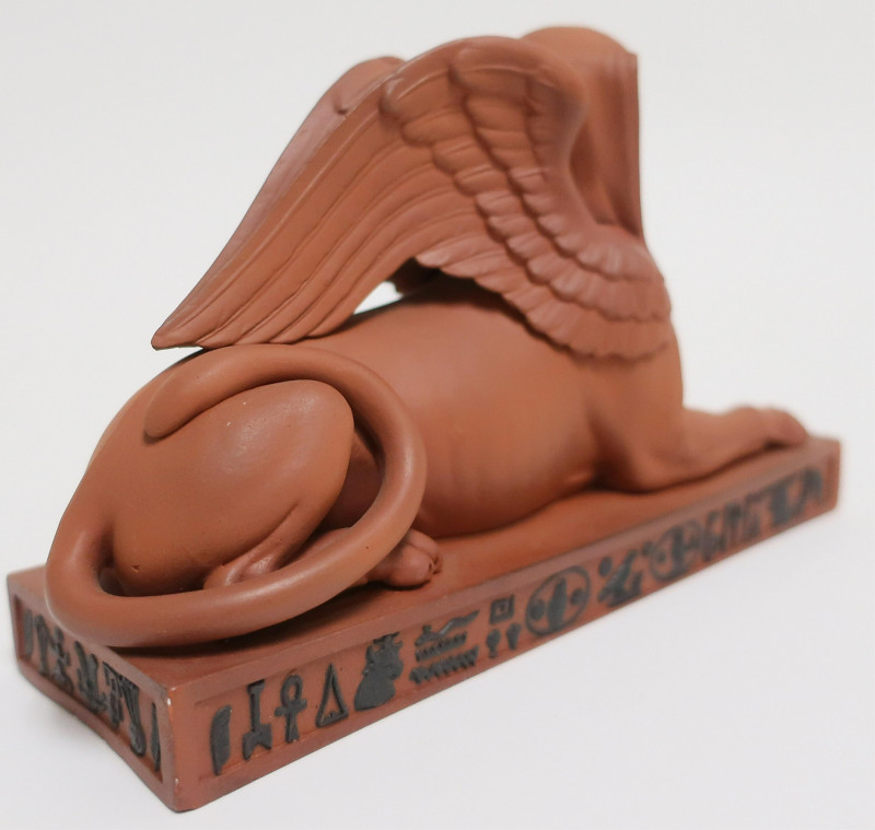 Wedgwood Rosso Antico Sphinx
