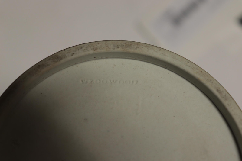 Wedgwood Black Jasper Dip Vase &amp; 2 Pitchers