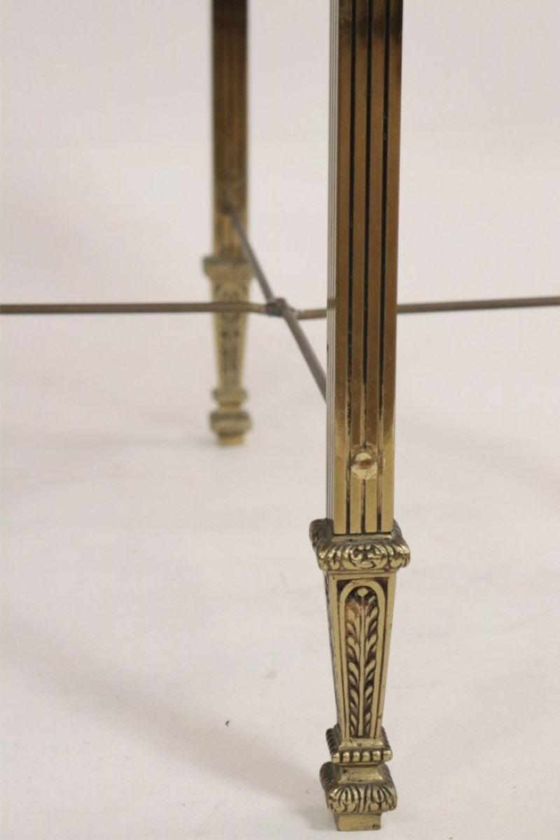 Louis XVI Style Gilt Brass Gueridon