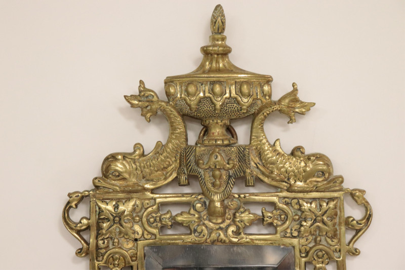 Pr Bradley &amp; Hubbard Style Mirrored Wall Sconces