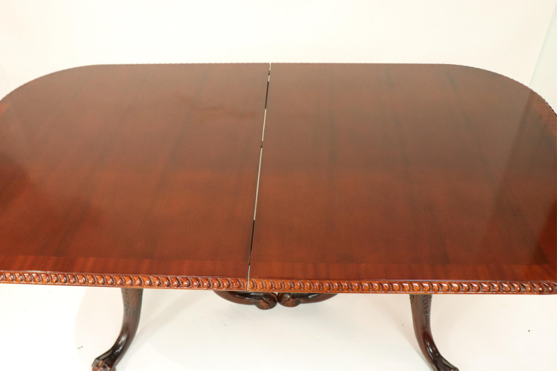 George III Style Mahogany Extension Dining Table