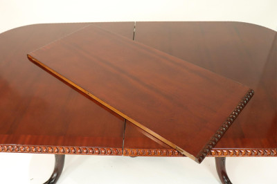 George III Style Mahogany Extension Dining Table