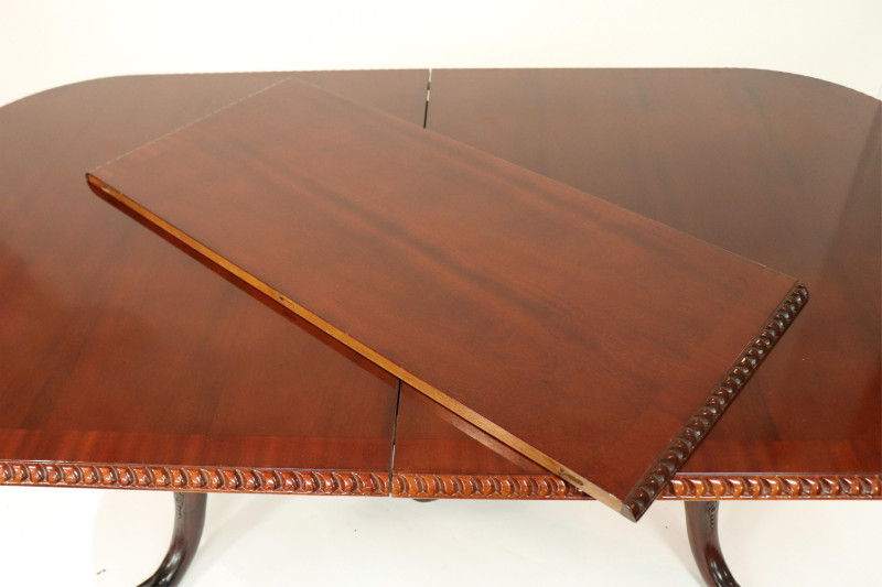 George III Style Mahogany Extension Dining Table
