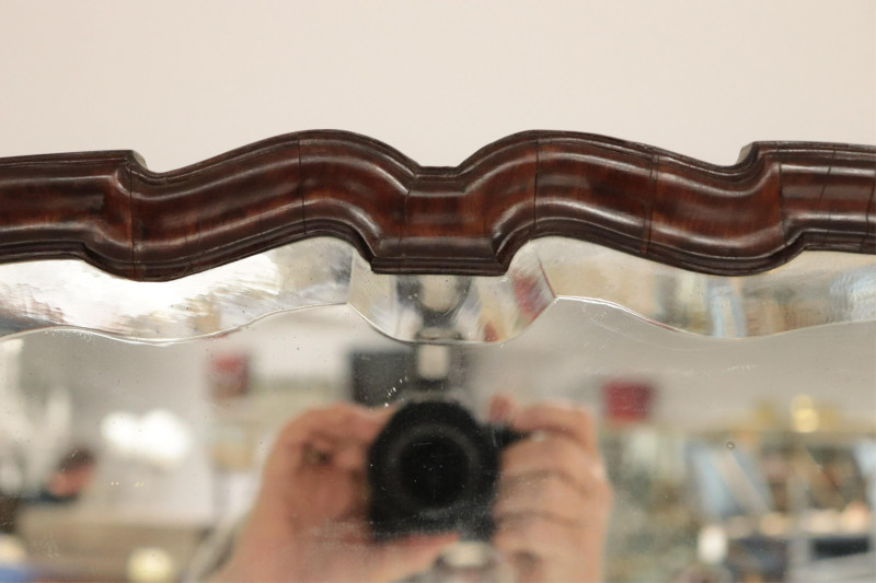 Queen Anne Walnut Mirror