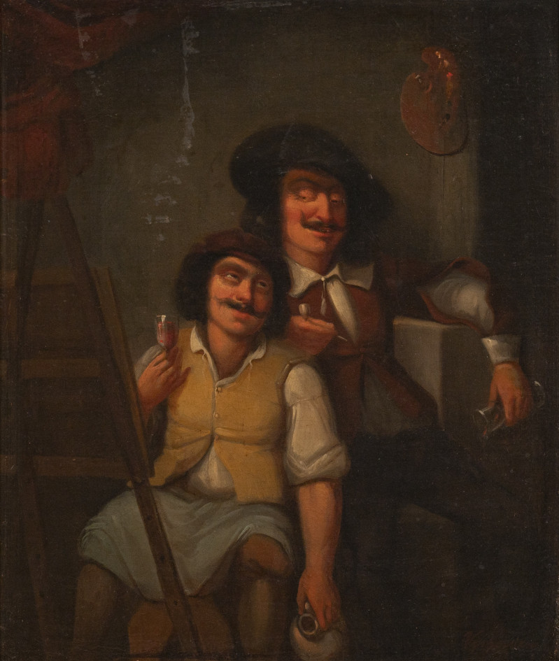 François Verheyden - A toast to the portrait