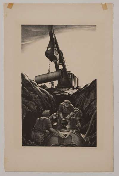 Edward Arthur Wilson - Untitled (Crane)