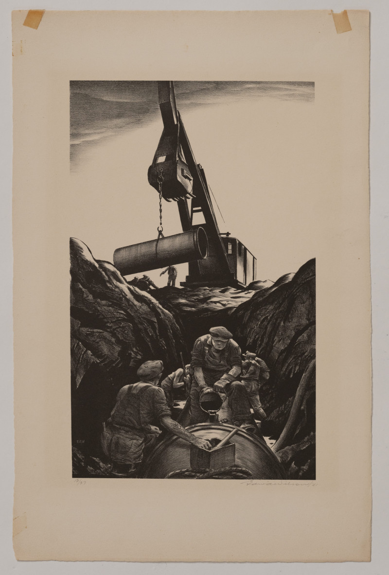 Edward Arthur Wilson - Untitled (Crane)