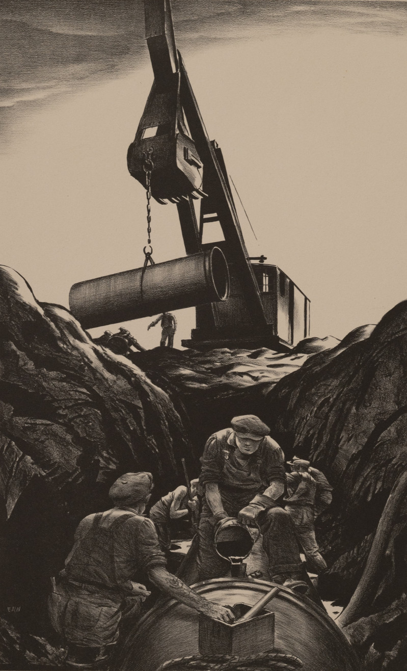 Edward Arthur Wilson - Untitled (Crane)