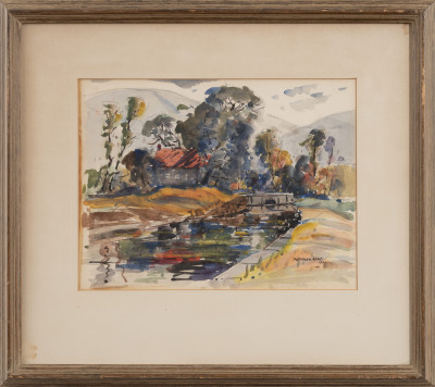 Norman Kent - Two Canal Scenes