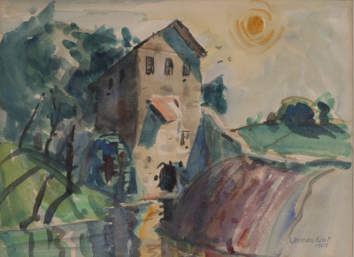 Norman Kent - Two Canal Scenes