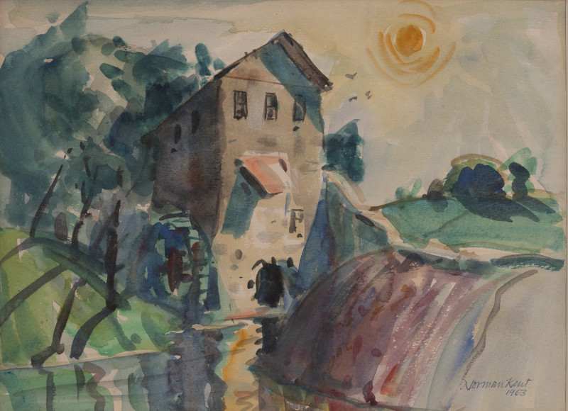Norman Kent - Two Canal Scenes