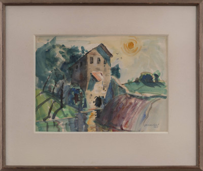 Norman Kent - Two Canal Scenes
