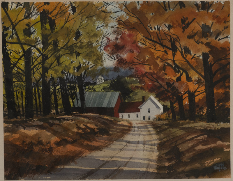 John Rogers - Autumn Barn
