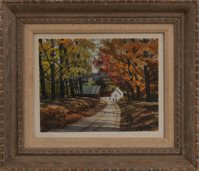 John Rogers - Autumn Barn