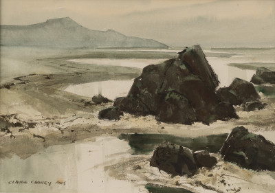 Claude Croney - Group, three (3) river scenes