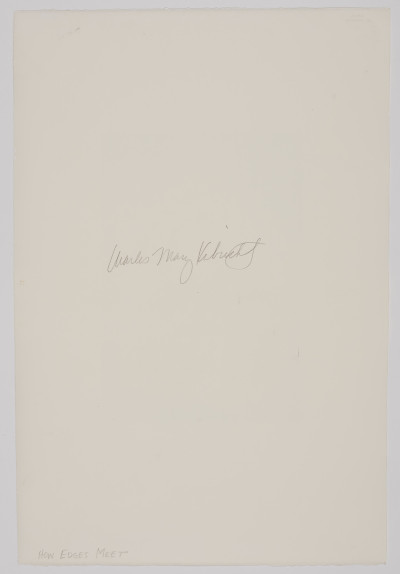 Charles Mary Kubricht - How Edges Meet