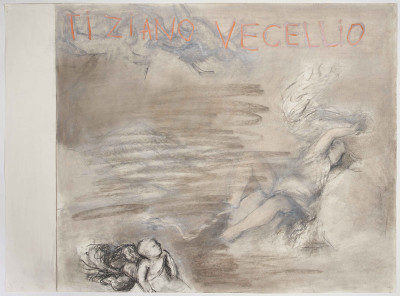 Maria Scotti - Drawing from the Rape of Europa